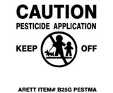 Pesticide Flags with Plastic Stakes