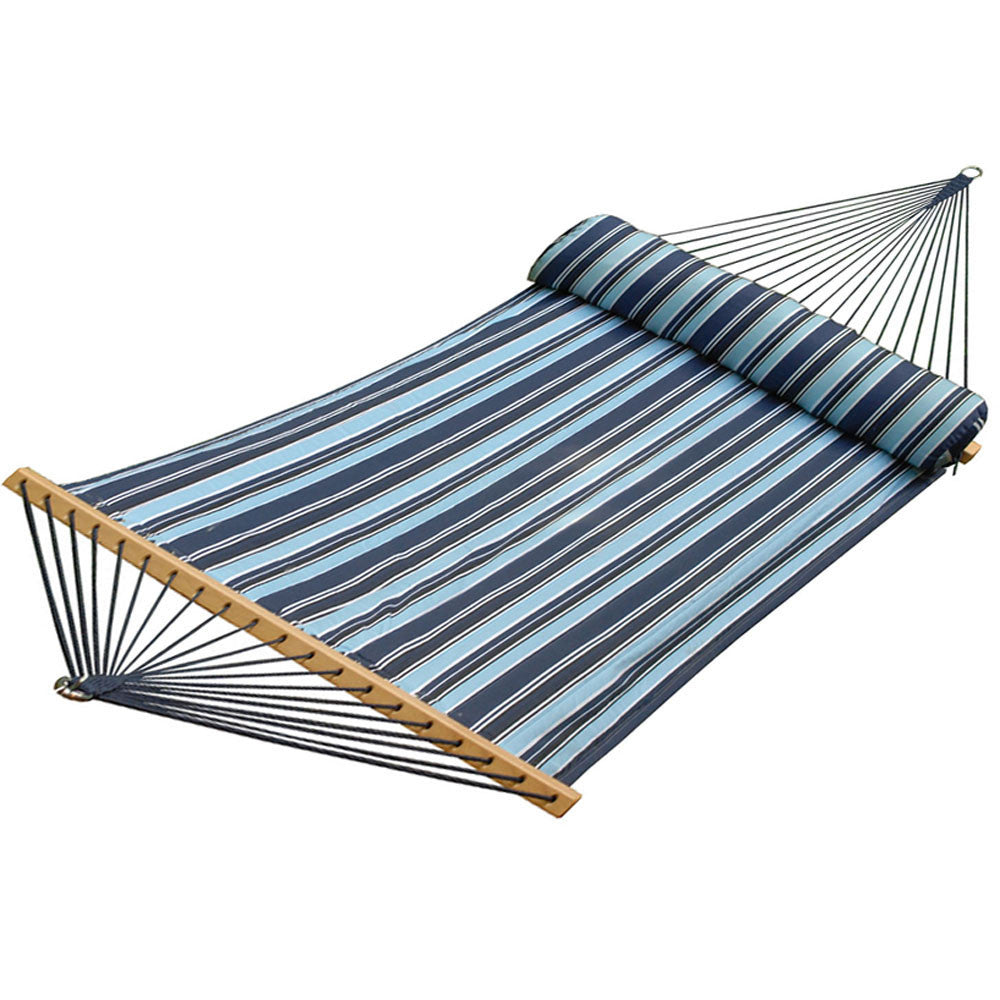 Quilted Reversible Hammock with Matching Pillow