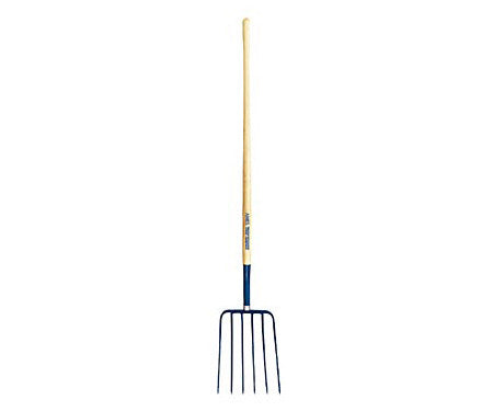 Long Handle 6-Tine Manure Fork