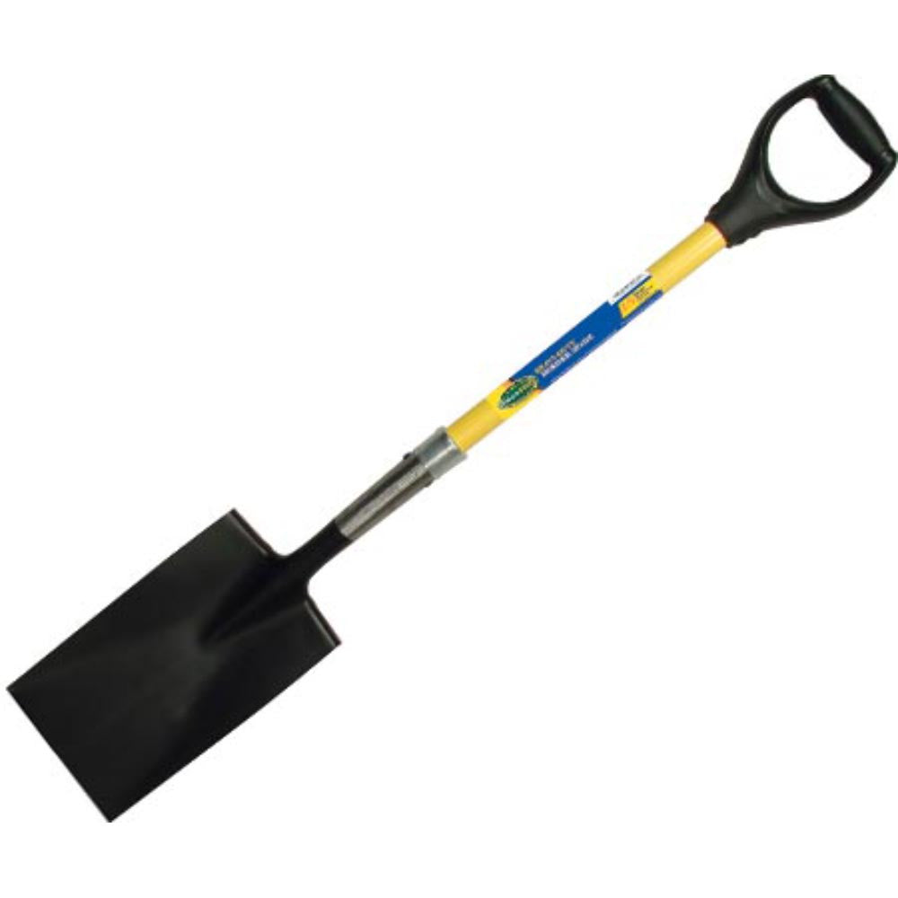 Garden Spade with Fiberglass Handle and Ergo D-Grip