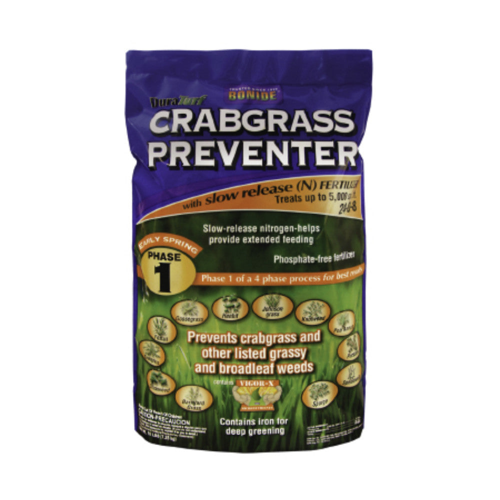 Crabgrass Preventer with Slow Release Fertilizer 24-00-8