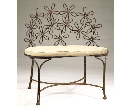 Daisy Patio Bench