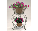 Metal Round Wave Planter