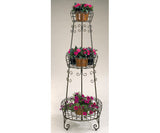 Metal 3-Tier French Planter Stand