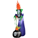 Haunting Reaper with Cauldron