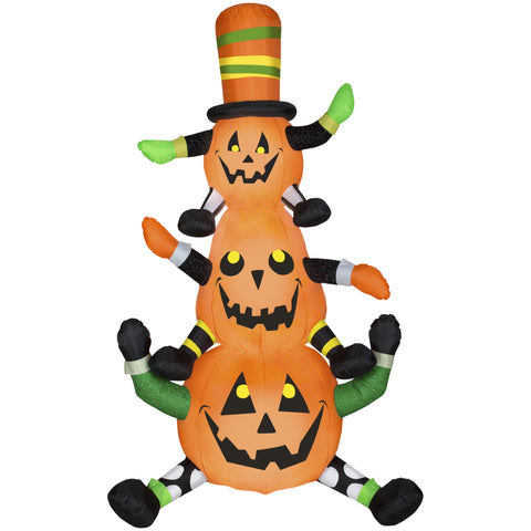 Animated Whimsy Pumpkin Stack