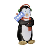 Animated Shivering Penguin