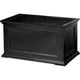 Rectangular Patio Planter Black