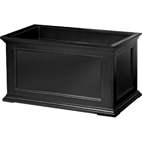 Rectangular Patio Planter Black