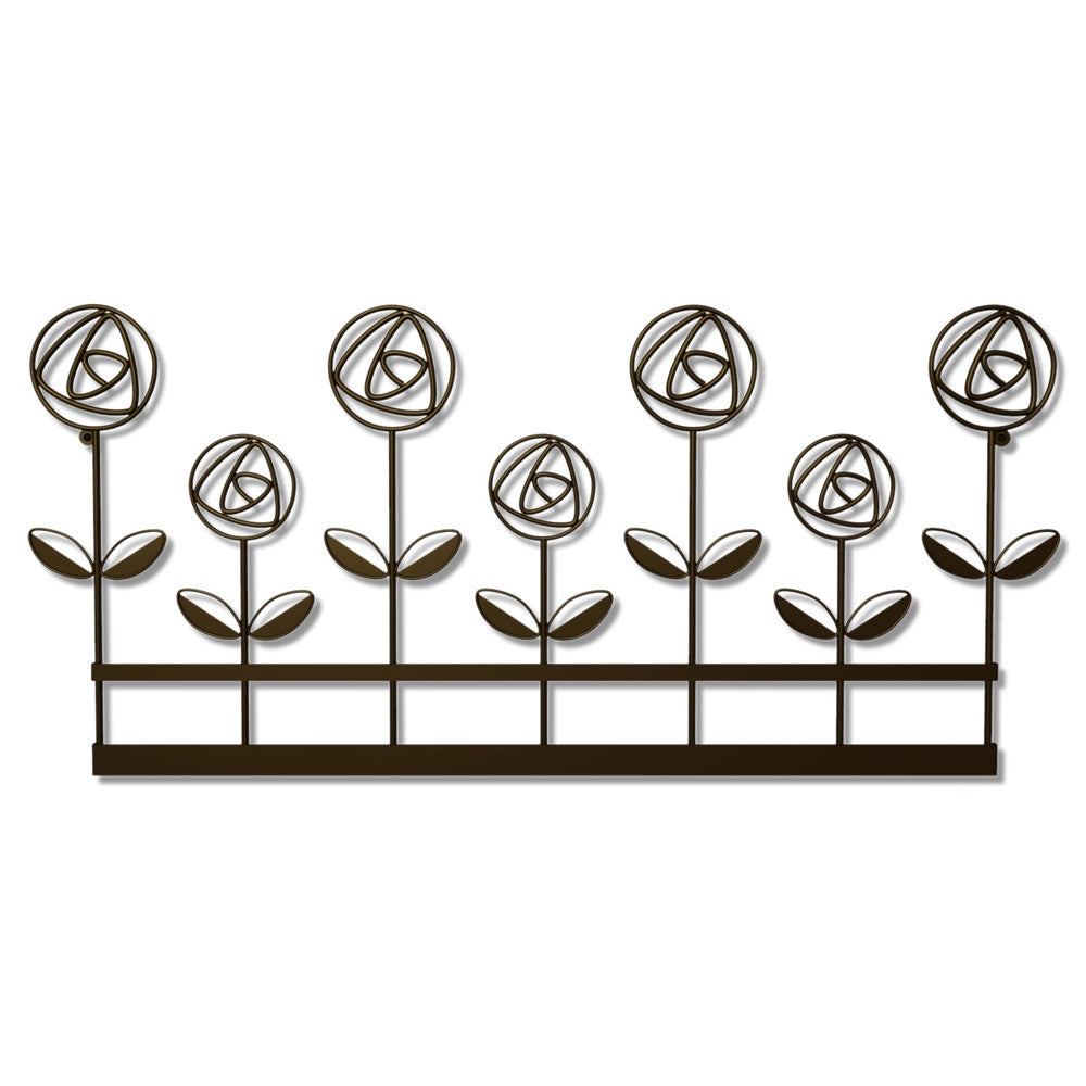 Rose Garden Wall Decor Steel