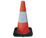 Safety Cone with Reflective Tape