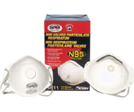 N95 Particulate Respirator With Exhalation Valve