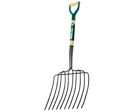 TruTough D-Handle Manure-Bedding Fork