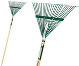 Tru-Tough Steel Leaf Rake With Wood Handle