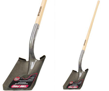 Tru-Pro Long Handle Square Point Shovel