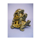 Threes A Crowd Stacked Turtles Garden Statue